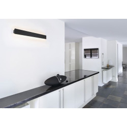 DIRETO 90, applique intérieure, noir, LED, 20W, 2700/3000K, interrupteur CCT