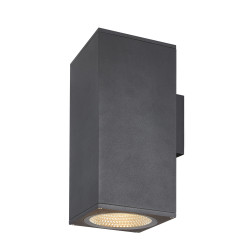 applique extérieure carré ENOLA L, anthracite, LED 53W, 3000K/4000K, IP65, up/down