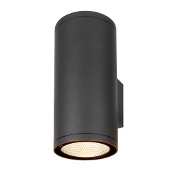 ENOLA, applique extérieure ronde, anthracite, LED 53W, grand modele en 3000K/4000K, IP65, up/down