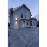 ENOLA, applique extérieure ronde, anthracite, LED 53W, grand modele en 3000K/4000K, IP65, up/down