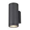 applique extérieure ronde, taille moyenne, ENOLA, anthracite, LED 19W, 3000K/4000K, IP65, up/down