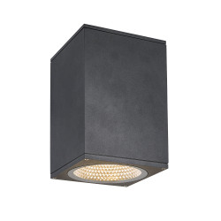 ENOLA, plafonnier extérieur, carré, L, anthracite, LED, 35W, 3000K/4000K, IP65