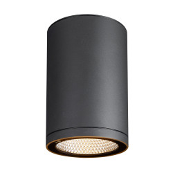 ENOLA, plafonnier extérieur, rond, L, anthracite, LED, 35W, 3000K/4000K, IP65