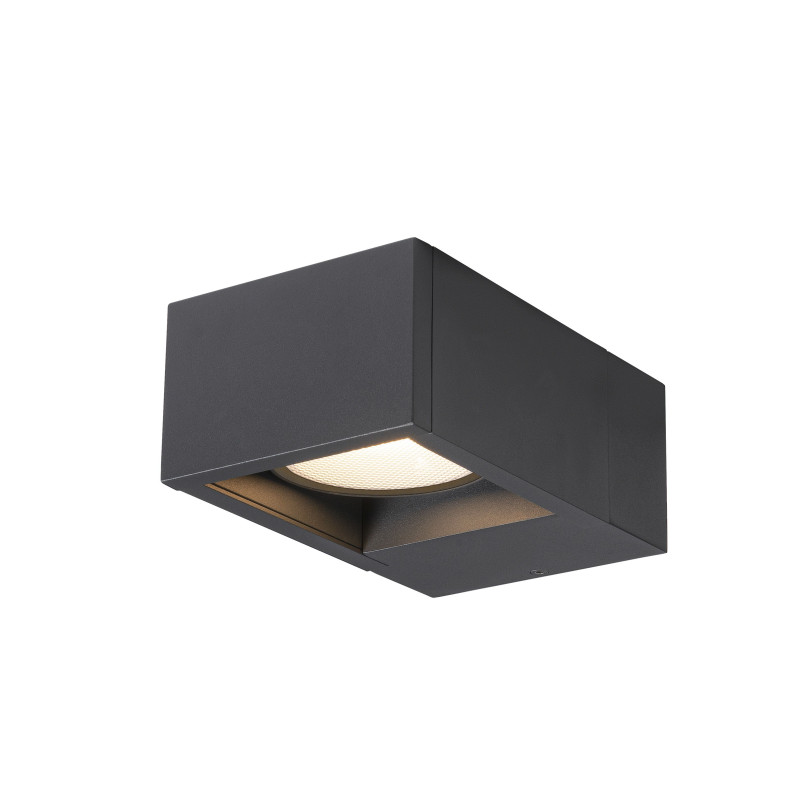 ESKINA FRAME, applique extérieure, simple, anthracite, LED, 15W, 3000/4000K, interrupteur CCT, IP65