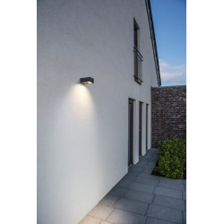 ESKINA FRAME, applique extérieure, simple, anthracite, LED, 15W, 3000/4000K, interrupteur CCT, IP65