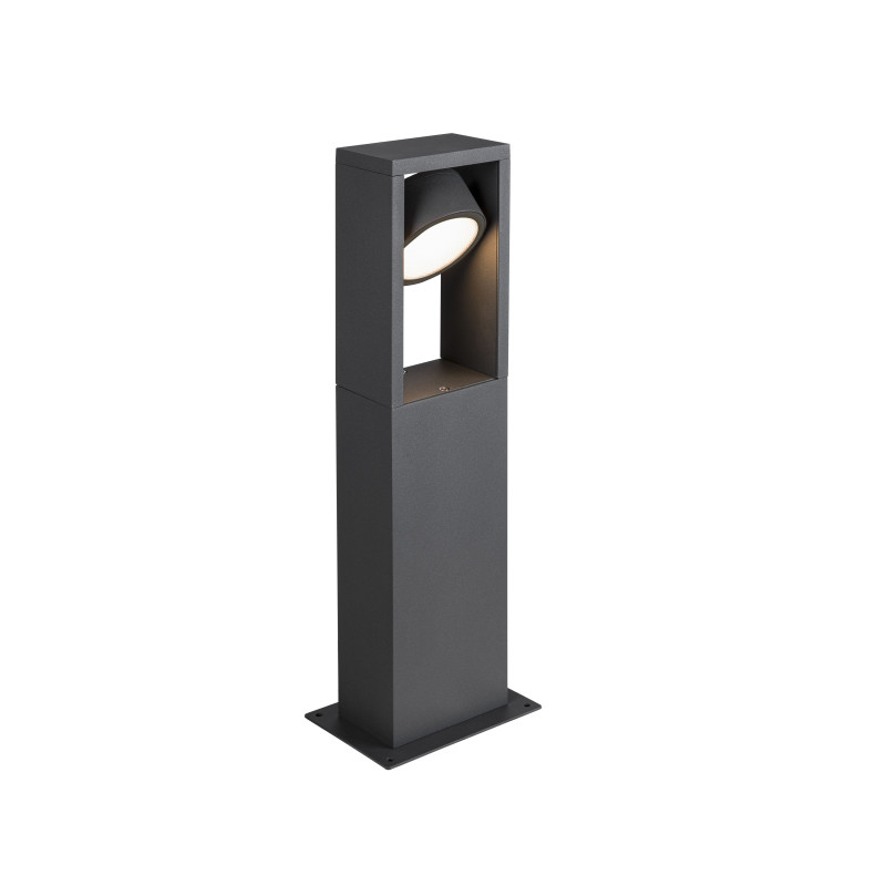 ESKINA FRAME, borne extérieure, simple, anthracite, LED, 15W, 3000/4000K, interrupteur CCT, IP65