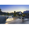 ESKINA FRAME, borne extérieure, simple, anthracite, LED, 15W, 3000/4000K, interrupteur CCT, IP65