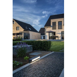 L-LINE OUT 60, borne extérieure, anthracite, LED, 11,5W, 3000/4000K, interrupteur CCT, IP65
