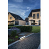 L-LINE OUT 60, borne extérieure, anthracite, LED, 11,5W, 3000/4000K, interrupteur CCT, IP65