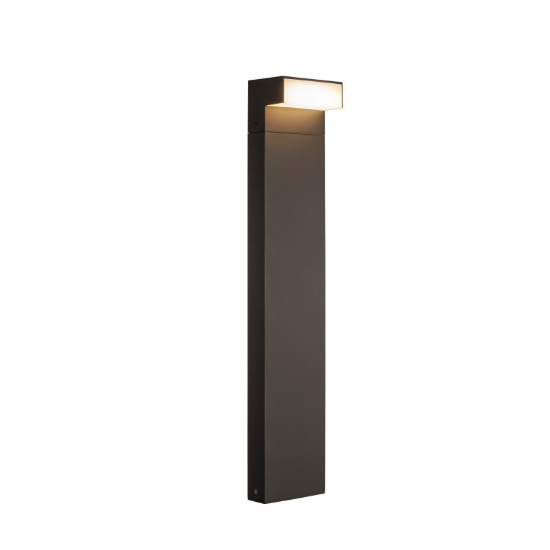 L-LINE OUT 80, borne extérieure, horizontal, anthracite, LED, 7W, 3000/4000K, interrupteur CCT, IP65