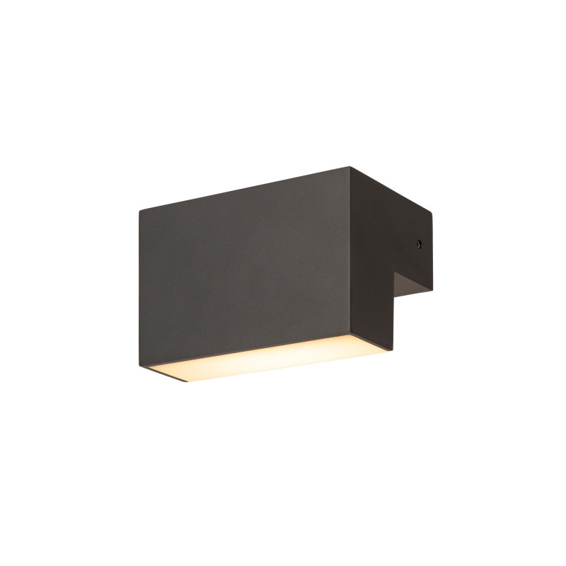 L-LINE OUT, applique extérieure, anthracite, LED, 7W, 3000/4000K, interrupteur CCT, IP65