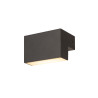 L-LINE OUT, applique extérieure, anthracite, LED, 7W, 3000/4000K, interrupteur CCT, IP65