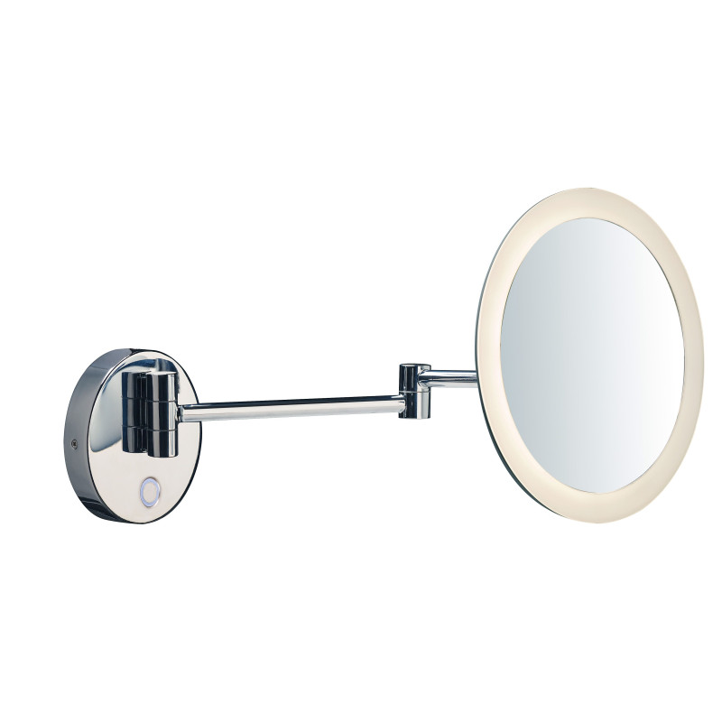 MAGANDA, applique intérieure, miroir, chrome, LED, 4,8W, 2700/3000/4000K, interrupteur CCT