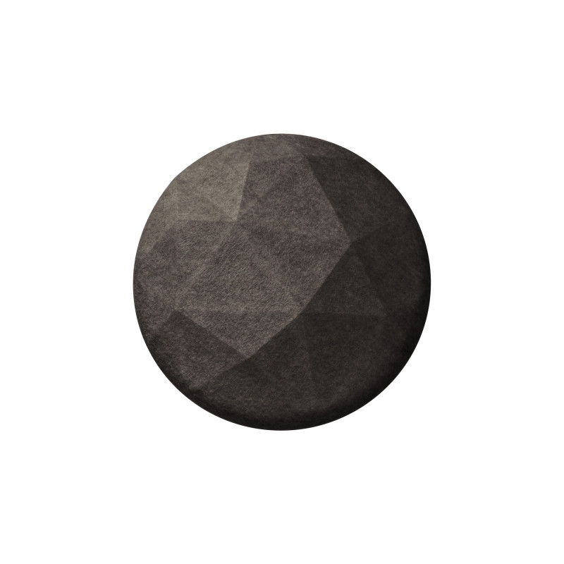 MANA, abat-jour, intérieur, rond, 40 cm, gris