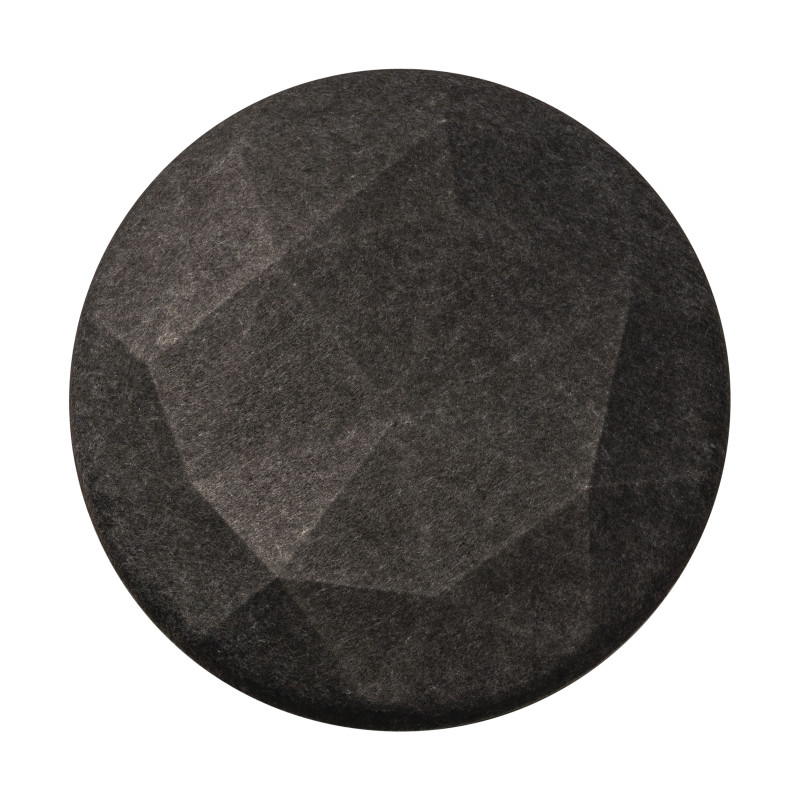 MANA, abat-jour, intérieur, rond, 60 cm, gris