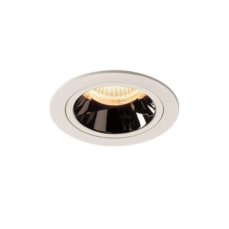 NUMINOS, encastré de plafond intérieur, 20°, blanc/chrome, LED, 2700K
