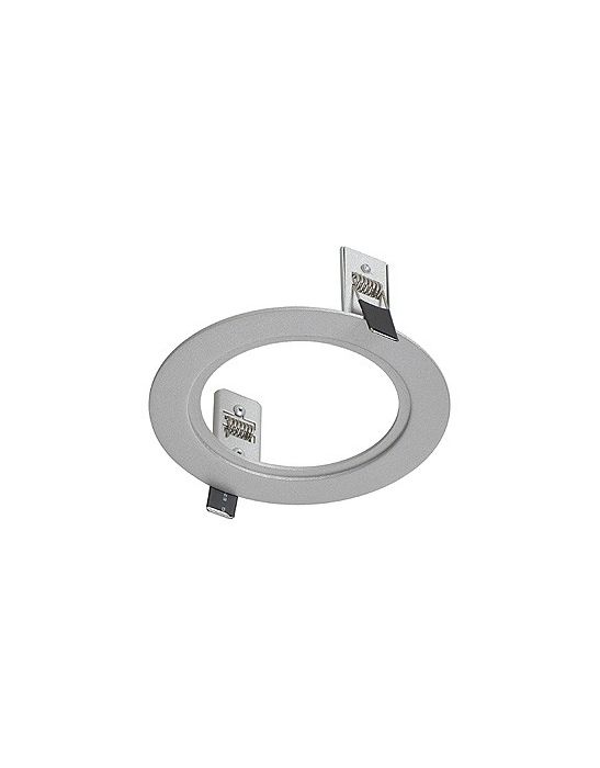 Cadre rond pour encastre cmh, blanc