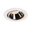 NUMINOS, encastré de plafond intérieur, 20°, blanc/chrome, LED, 2700K, orientable