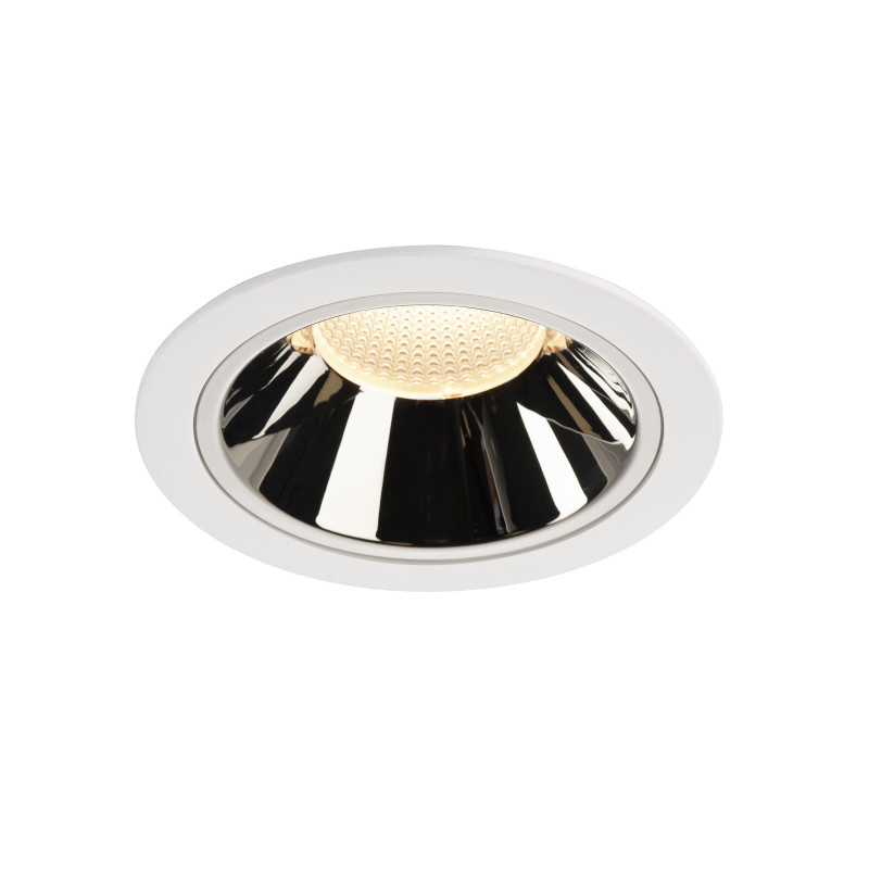 NUMINOS, encastré de plafond intérieur, 20°, blanc/chrome, LED, 3000K