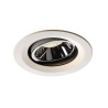 NUMINOS, encastré de plafond intérieur, 20°, blanc/chrome, LED, 4000K, orientable