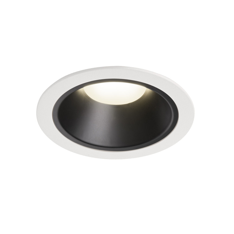 NUMINOS, encastré de plafond intérieur, 20°, blanc/noir, LED, 4000K