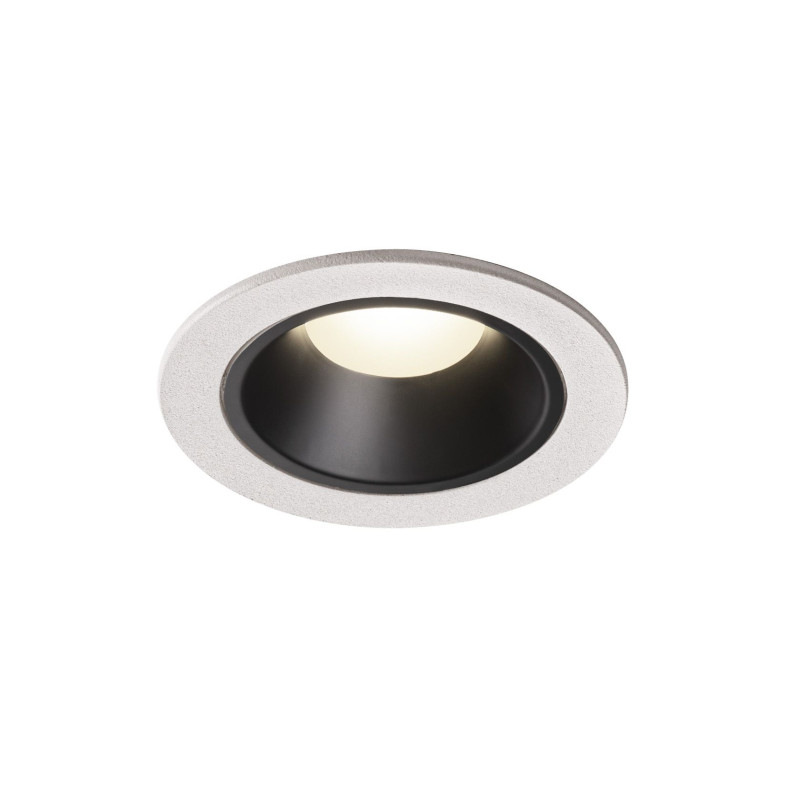 NUMINOS, encastré de plafond intérieur, 20°, blanc/noir, LED, 4000K