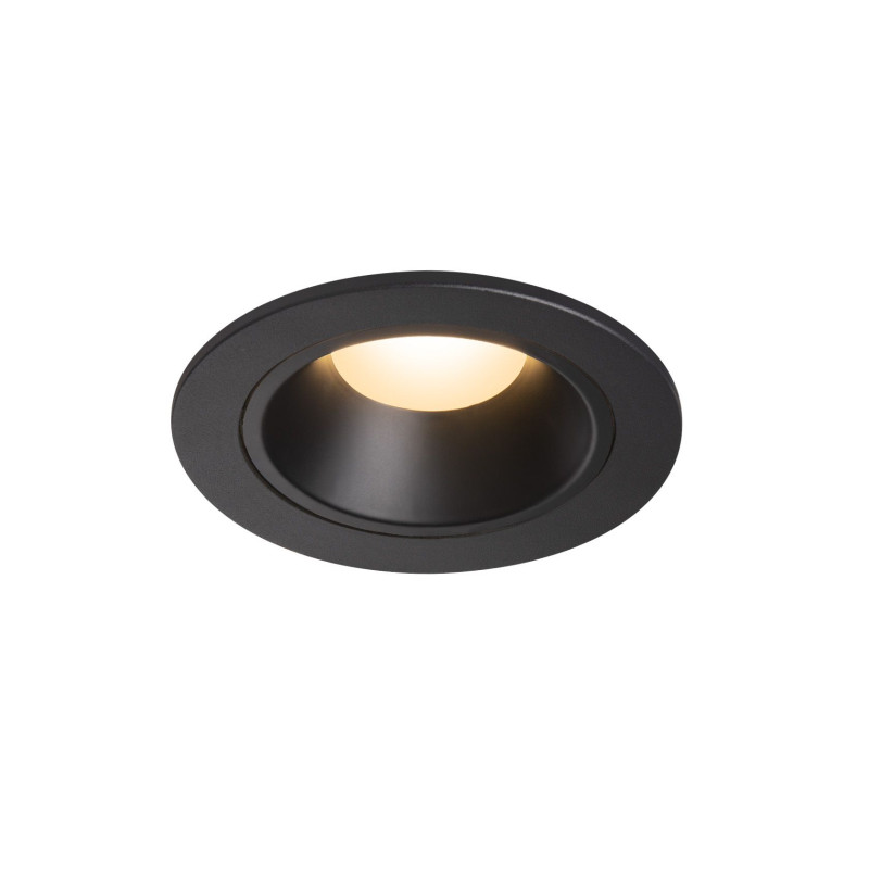 NUMINOS, encastré de plafond intérieur, 20°, noir, LED, 3000K