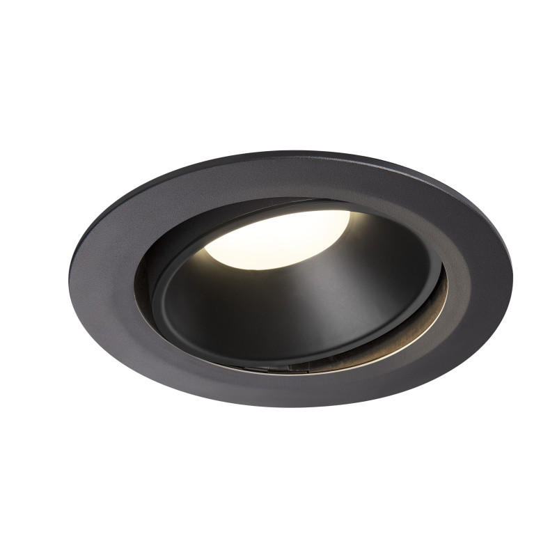 NUMINOS, encastré de plafond intérieur, 20°, noir, LED, 4000K, orientable