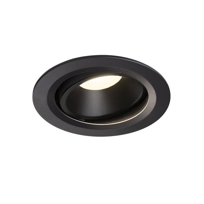 NUMINOS, encastré de plafond intérieur, 20°, noir, LED, 4000K, orientable