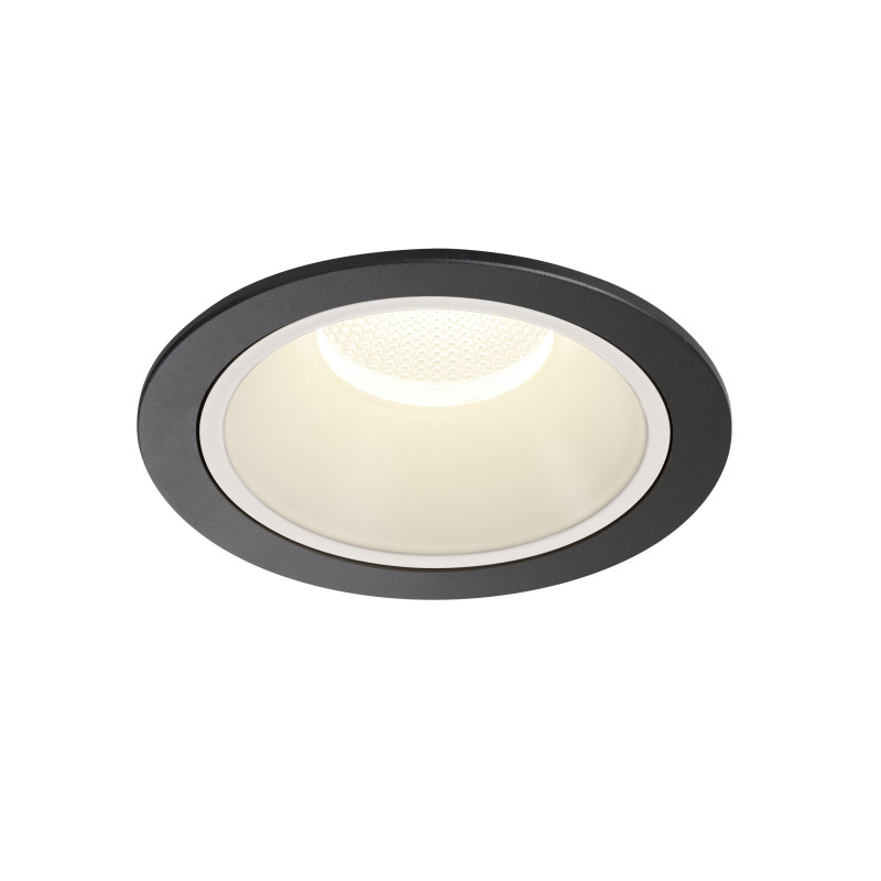 NUMINOS, encastré de plafond intérieur, 20°, noir/blanc, LED, 4000K