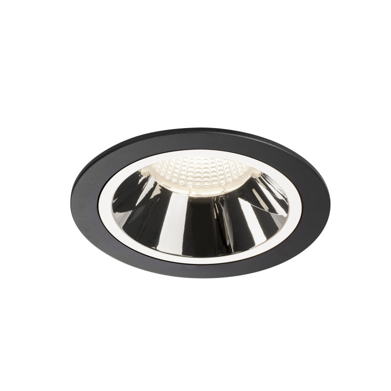 NUMINOS, encastré de plafond intérieur, 20°, noir/chrome, LED, 4000K
