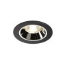 NUMINOS, encastré de plafond intérieur, 20°, noir/chrome, LED, 4000K