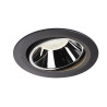 NUMINOS, encastré de plafond intérieur, 20°, noir/chrome, LED, 4000K, orientable