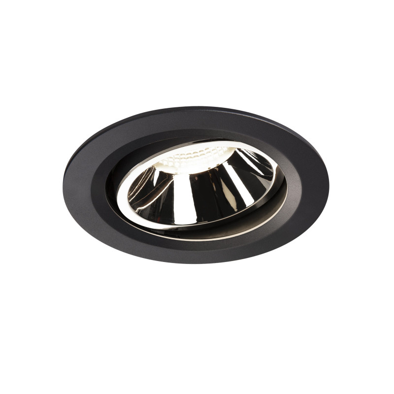 NUMINOS, encastré de plafond intérieur, 20°, noir/chrome, LED, 4000K, orientable
