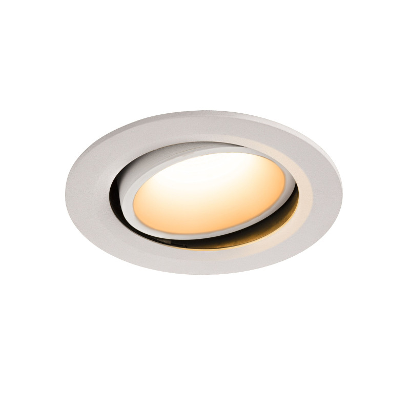 NUMINOS, encastré de plafond intérieur, 40°, blanc, LED, 2700K, orientable