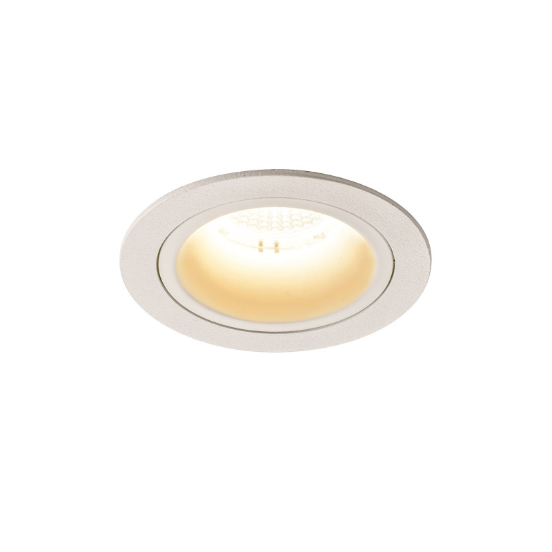 NUMINOS, encastré de plafond intérieur, 40°, blanc, LED, 3000K