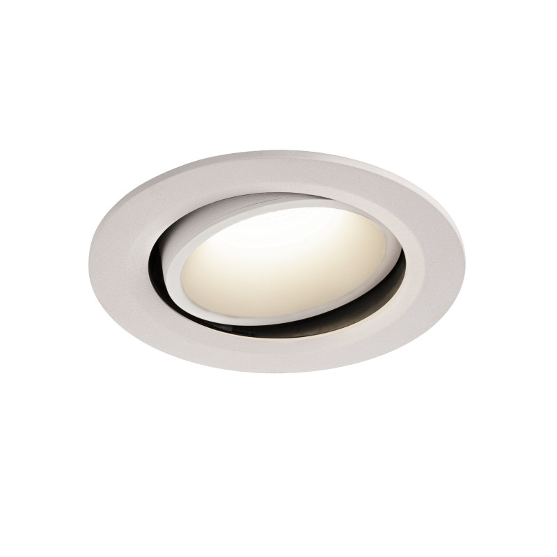 NUMINOS, encastré de plafond intérieur, 40°, blanc, LED, 4000K, orientable