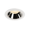 NUMINOS, encastré de plafond intérieur, 40°, blanc/chrome, LED, 3000K