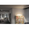 NUMINOS, encastré de plafond intérieur, 40°, blanc/chrome, LED, 3000K, orientable