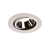 NUMINOS, encastré de plafond intérieur, 40°, blanc/chrome, LED, 3000K, orientable