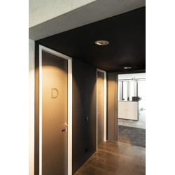 NUMINOS, encastré de plafond intérieur, 40°, blanc/noir, LED, 3000K, orientable