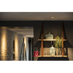 NUMINOS, encastré de plafond intérieur, 40°, blanc/noir, LED, 3000K, orientable
