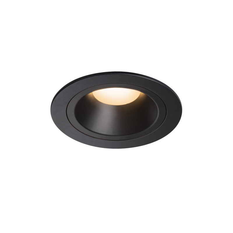 NUMINOS, encastré de plafond intérieur, 40°, noir, LED, 2700K