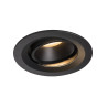 NUMINOS, encastré de plafond intérieur, 40°, noir, LED, 2700K, orientable