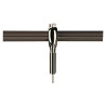 Easytec ii, chrome/noir, adaptateur pour suspension 230v, chrome
