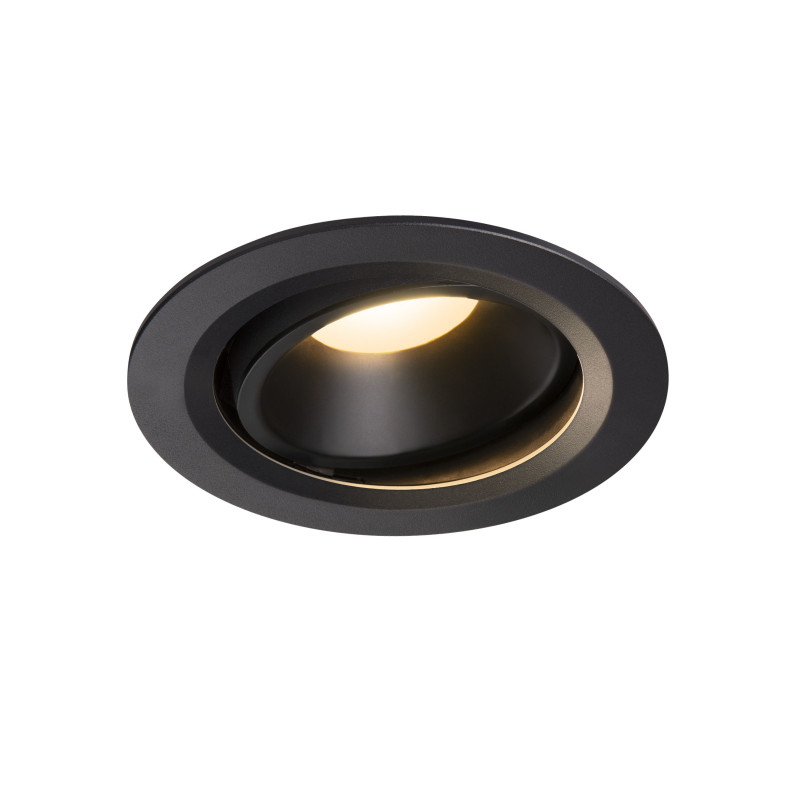 NUMINOS, encastré de plafond intérieur, 40°, noir, LED, 3000K, orientable