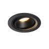 NUMINOS, encastré de plafond intérieur, 40°, noir, LED, 3000K, orientable