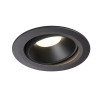 NUMINOS, encastré de plafond intérieur, 40°, noir, LED, 4000K, orientable