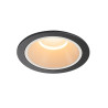NUMINOS, encastré de plafond intérieur, 40°, noir/blanc, LED, 2700K