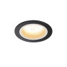 NUMINOS, encastré de plafond intérieur, 40°, noir/blanc, LED, 3000K